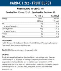 Applied Nutrition Carb X 1.2kg