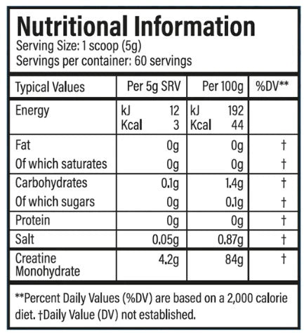 Trained By JP Creatine 300g